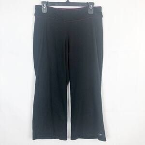 Champion High-Rise Wide Leg Women's Black Leggings Size Medium